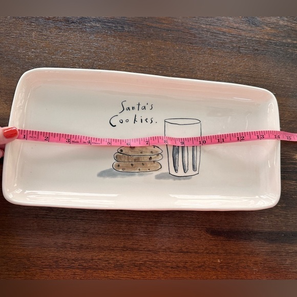 Rae Dunn - Christmas 🎄 Santa’s Cookies Plate - Picture 2 of 5